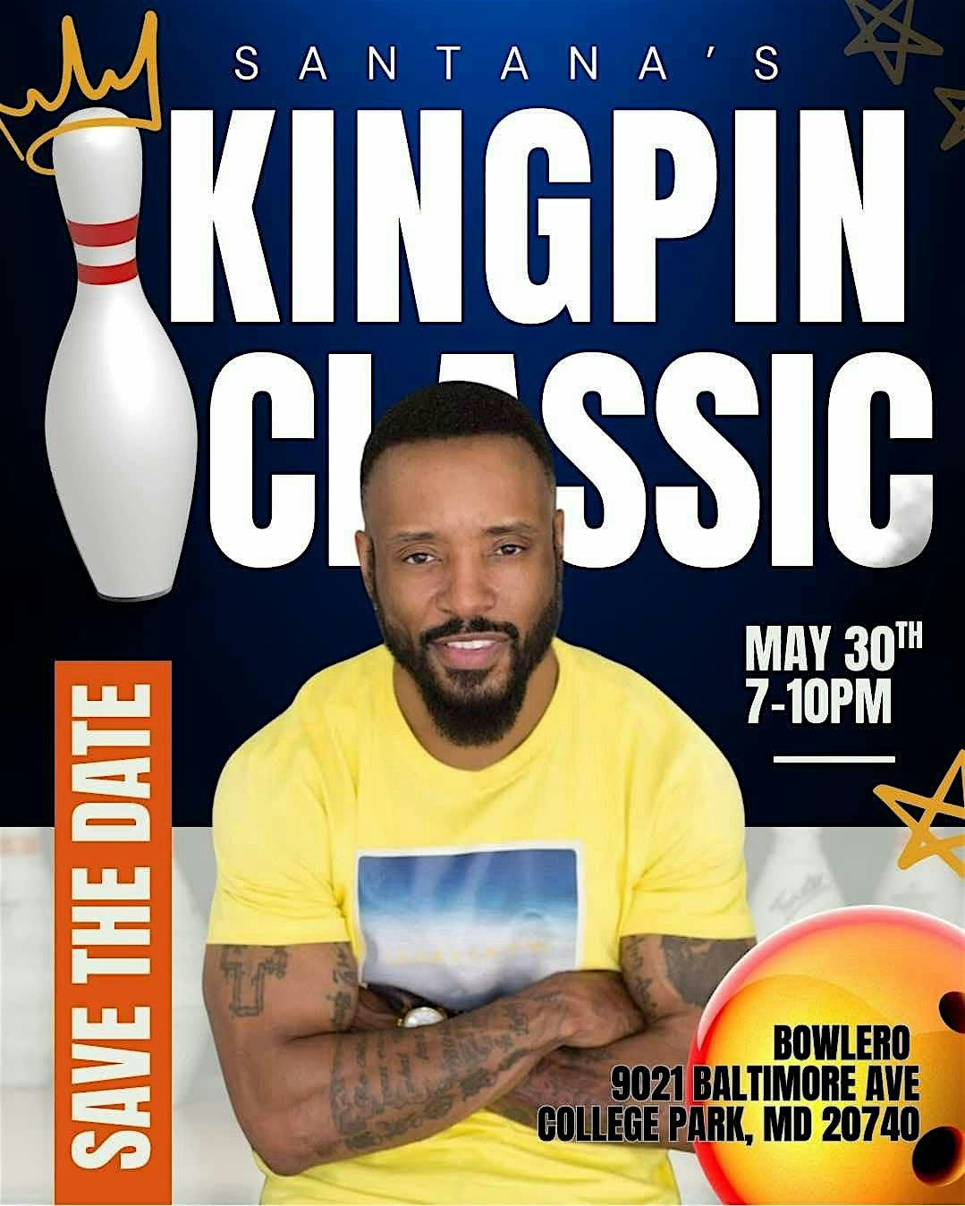 Santana's Kingpin Classic, 31 May | Event in College Park | AllEvents