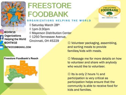 Freestore Foodbank Volunteering Event Freestore Foodbank Mayerson Distribution Center Cincinnati 28 March