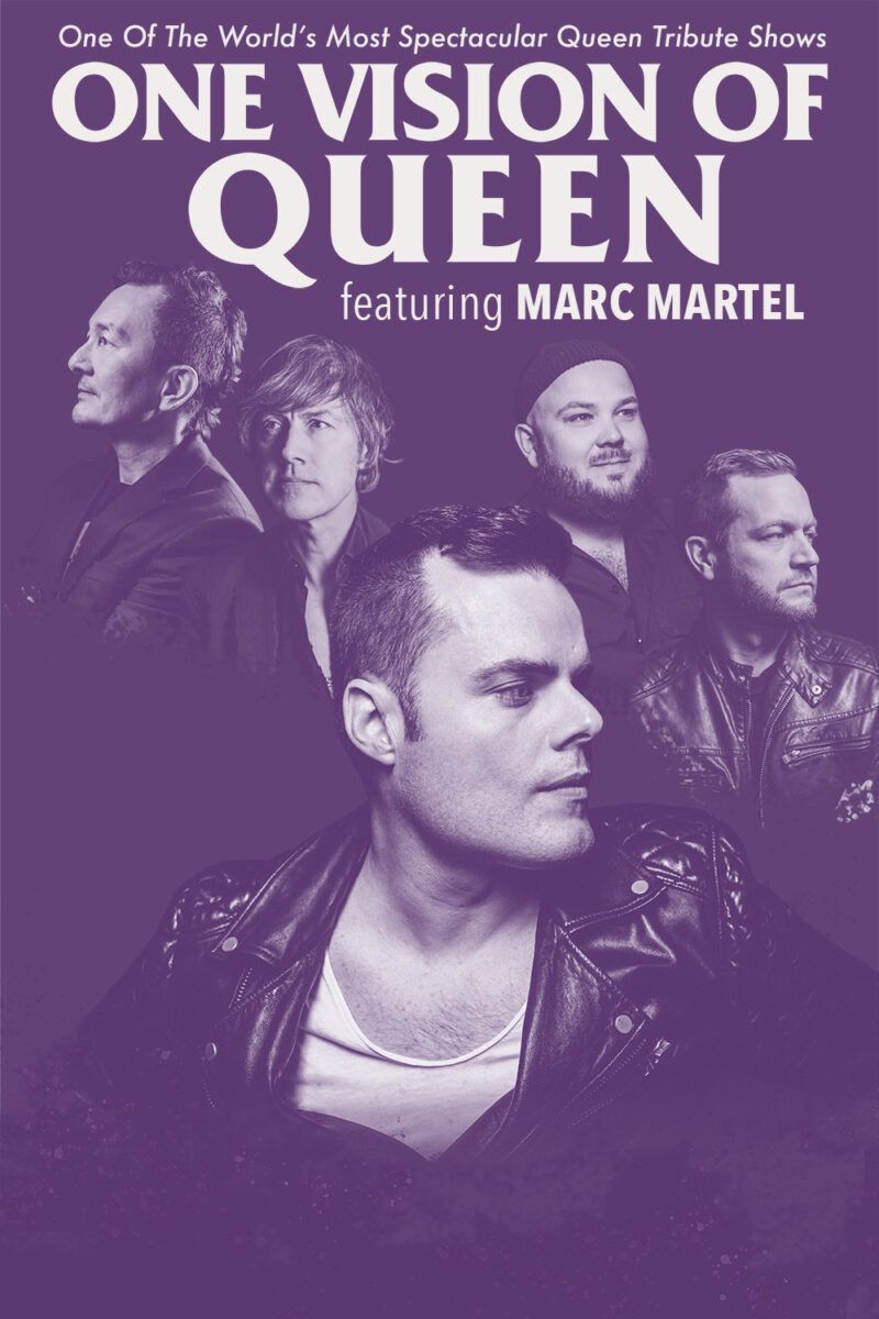 One Vision of Queen with Marc Martel at Arcada Theatre, 7 August | Event in Saint Charles | AllEvents