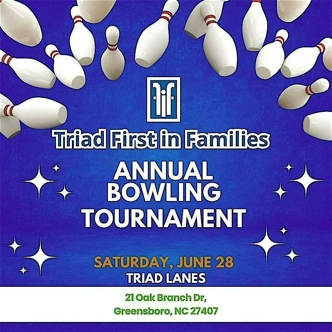 Triad First In Families Annual Bowling Tournament, 28 June | Event in Greensboro | AllEvents