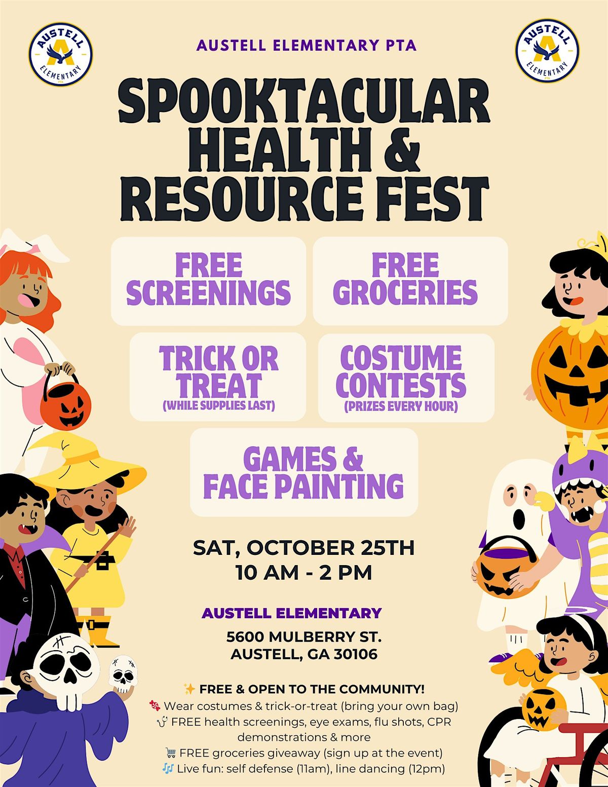 SPOOKTACULAR HEALTH & RESOURCE FEST, 25 October | Event in Austell | AllEvents