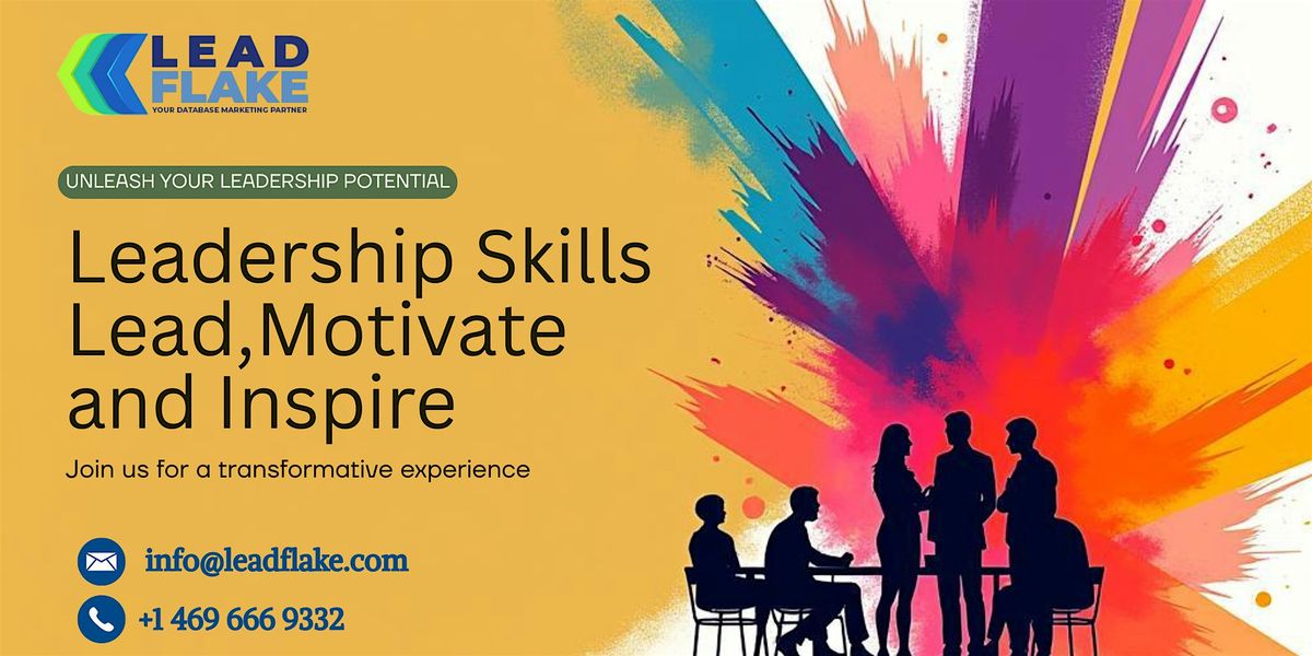 Leadership Skills – Lead, Motivate & Inspire 2 Days Workshop in Birmingham, 15 September | Event in Birmingham