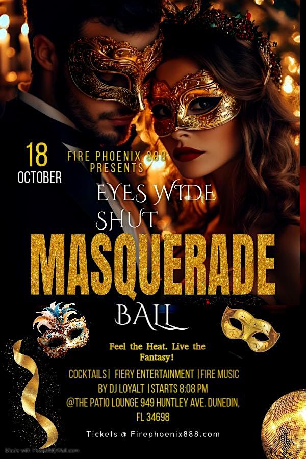 Eyes Wide Shut Masquerade Ball, 18 October | Event in Dunedin | AllEvents