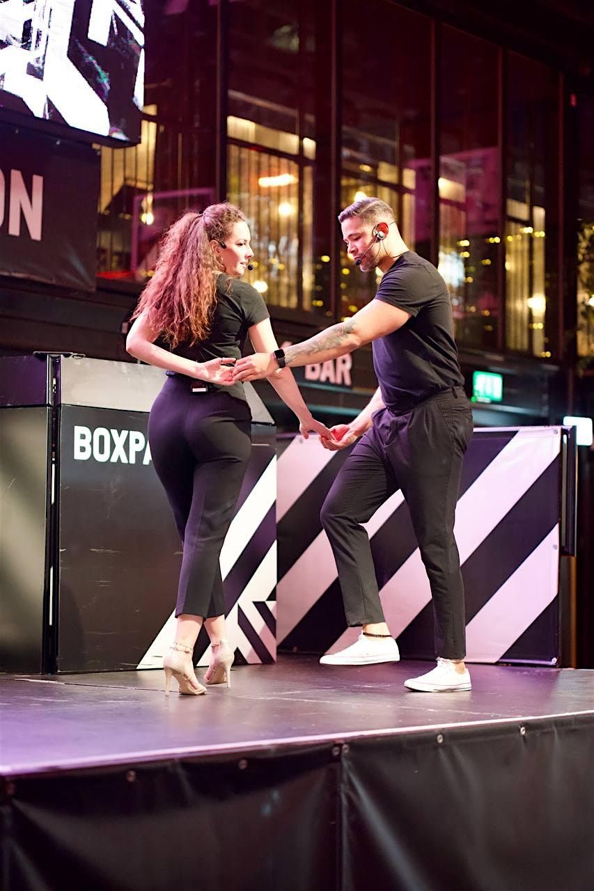 FREE SALSA CLASS & PARTY @ BOXPARK WEMBLEY!, 19 November | Event in Wembley Park | AllEvents