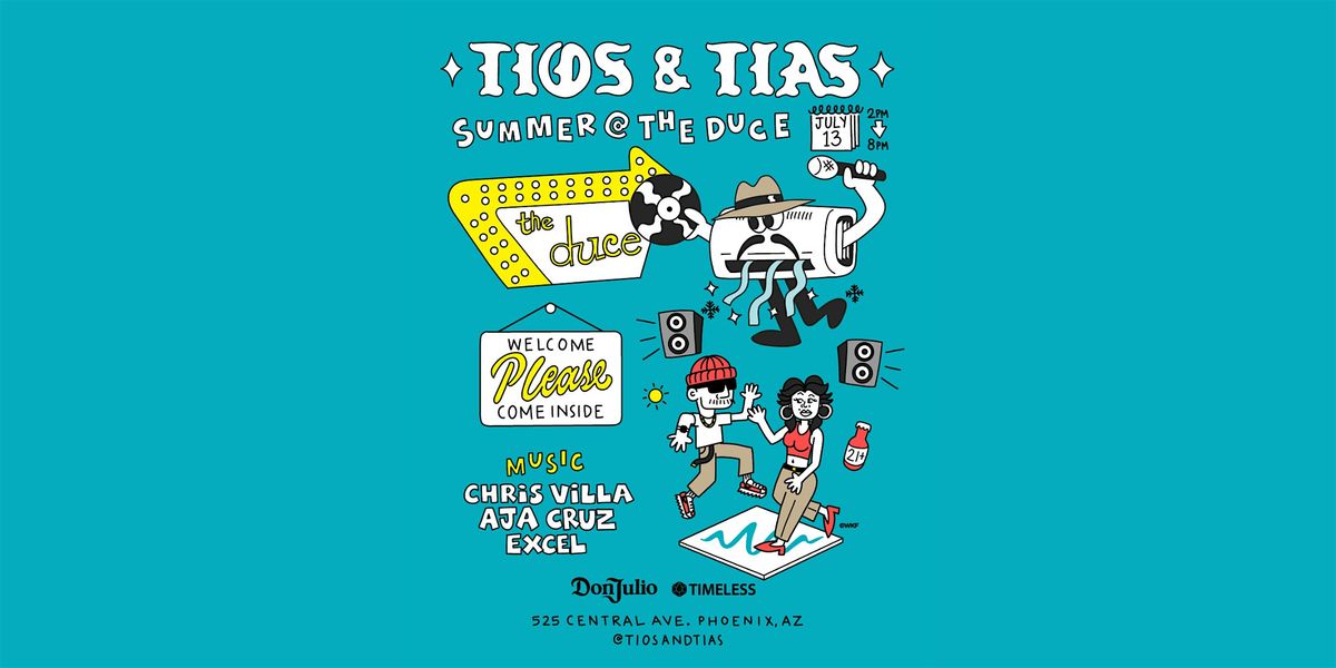 Tios and Tias - July 13th at The Duce!, 13 July | Event in Phoenix | AllEvents