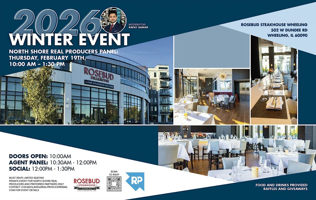 North Shore Real Producers Winter Event 2026, 19 February | Event in Wheeling | AllEvents