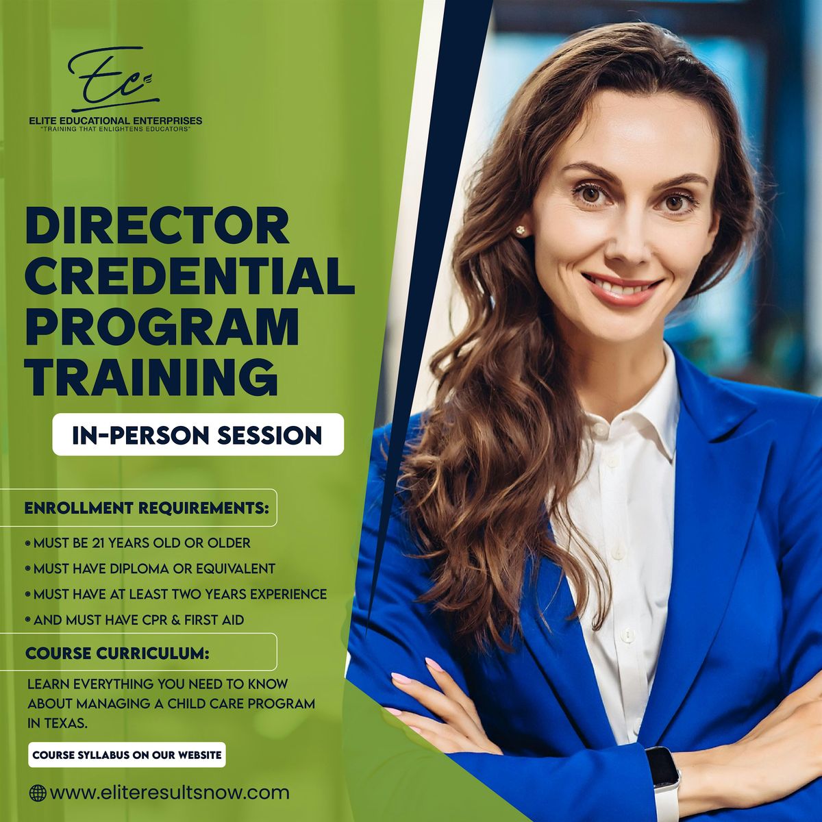 Director Credential Training Program - 3 Days- In-Person- Houston (77036), 16 July | Event in Houston | AllEvents