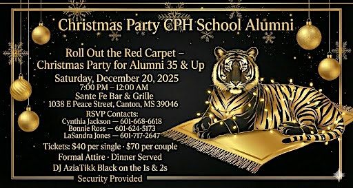 CPHS Alumni Christmas Party, 20 December | Event in Canton | AllEvents