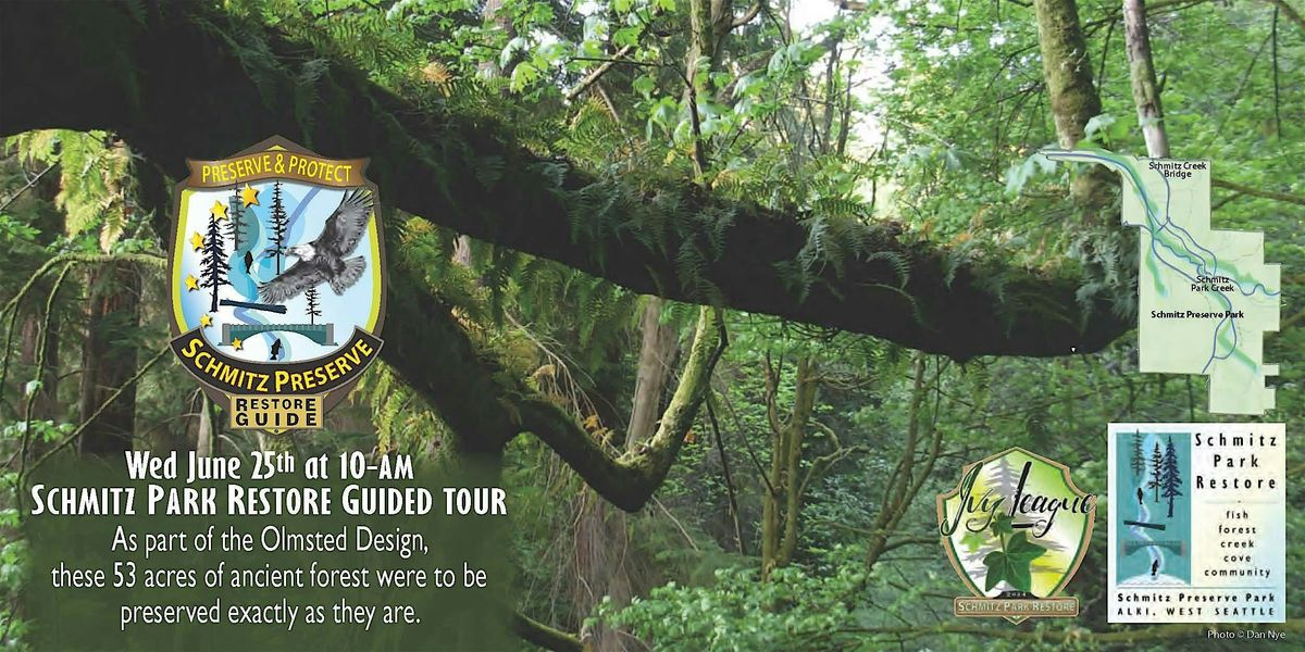 Schmitz Park Creek Restore Guided Tour Wed. June 25, at 10 -11:30am, 25 June | Event in Seattle | AllEvents
