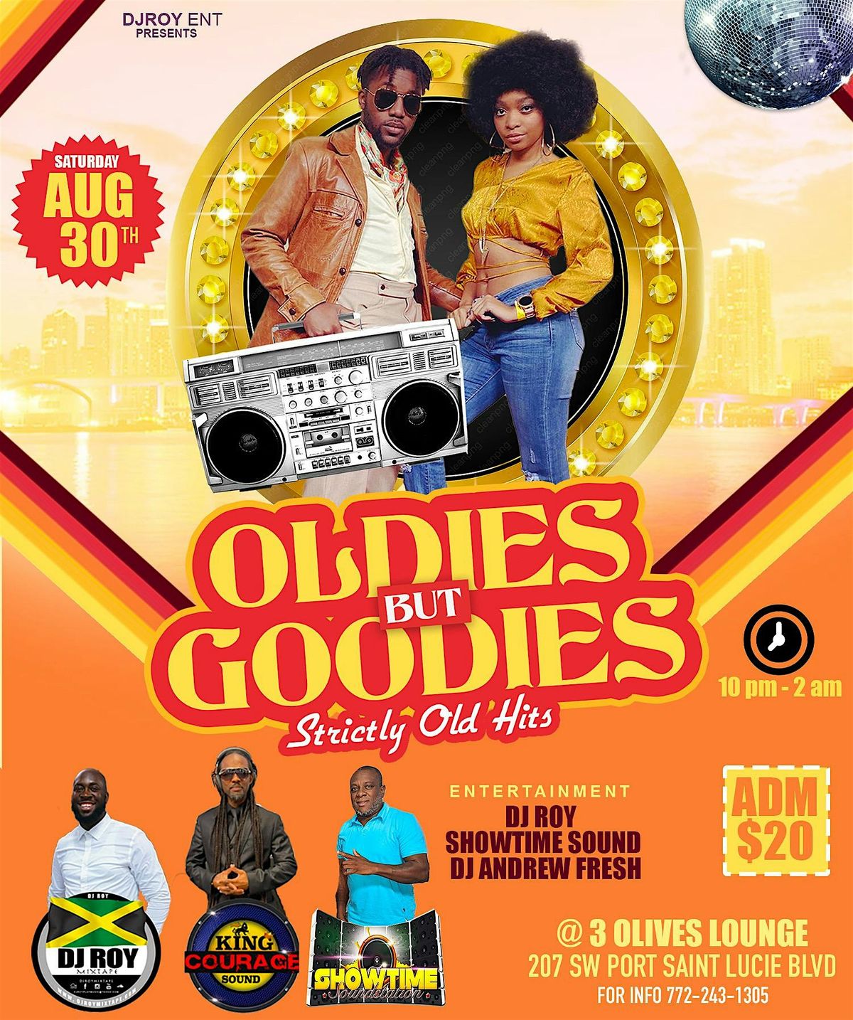 OLDIES BUT GOODIED ULTIMATE OLD HITS PARTY, 30 August | Event in Port St. Lucie | AllEvents