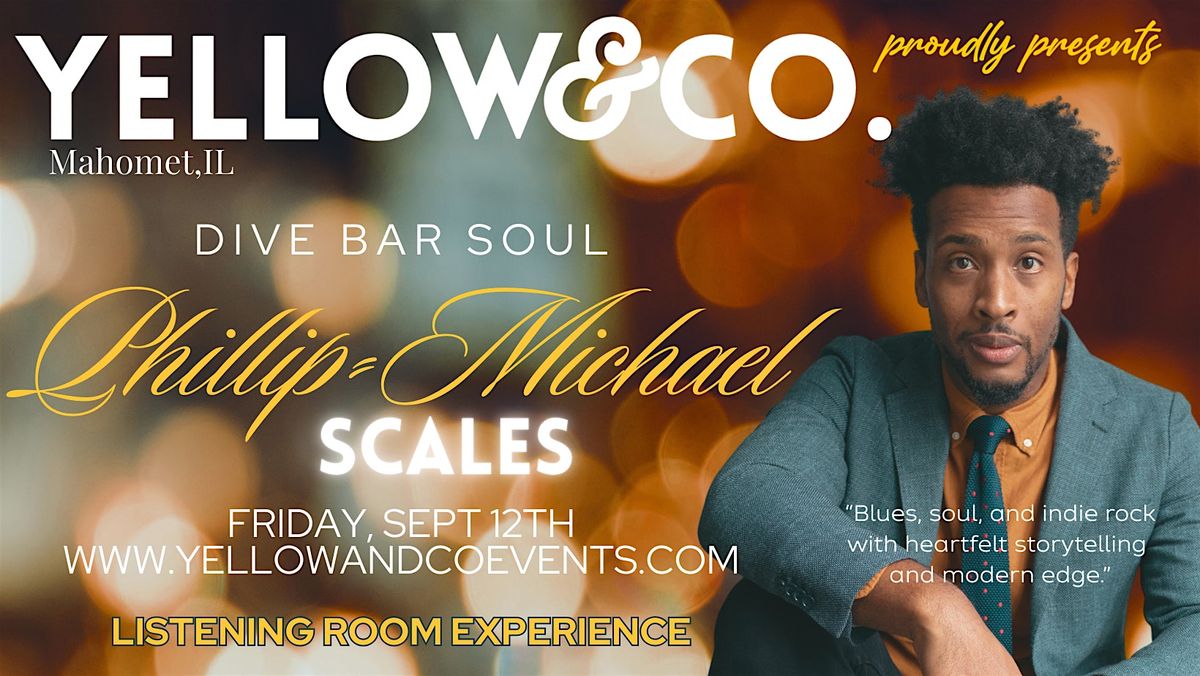 Listening Room experience with Phillip Michael-Scales, 12 September | Event in Mahomet | AllEvents