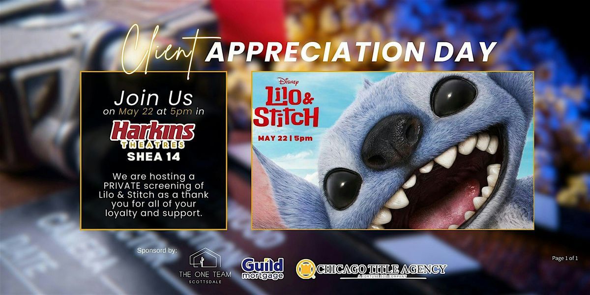 Client Appreciation Day, 22 May | Event in Scottsdale | AllEvents