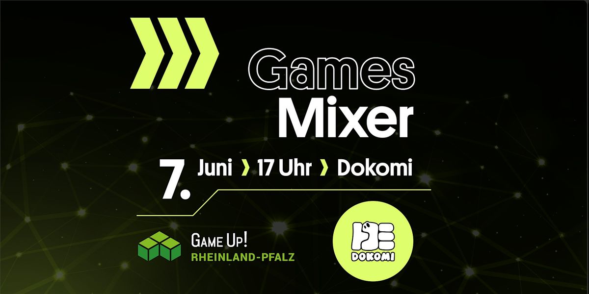 GameUp! RLP Games Mixer @ Dokomi Düsseldorf, 7 June | Event in Düsseldorf | AllEvents