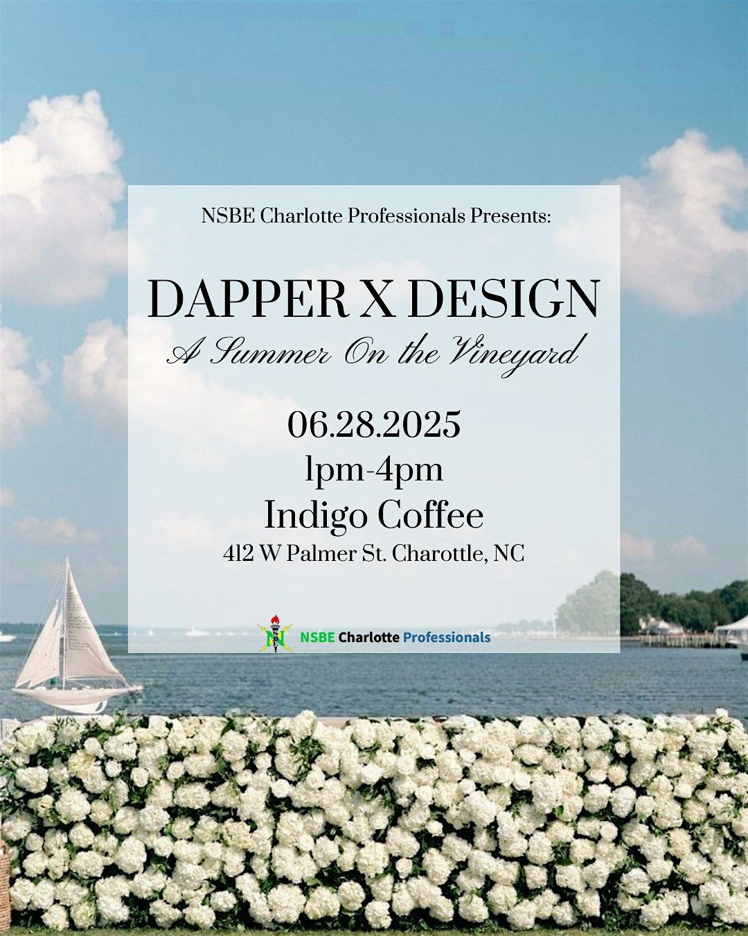 Dapper X Design: Summer on the Vineyard, 28 June | Event in Charlotte | AllEvents
