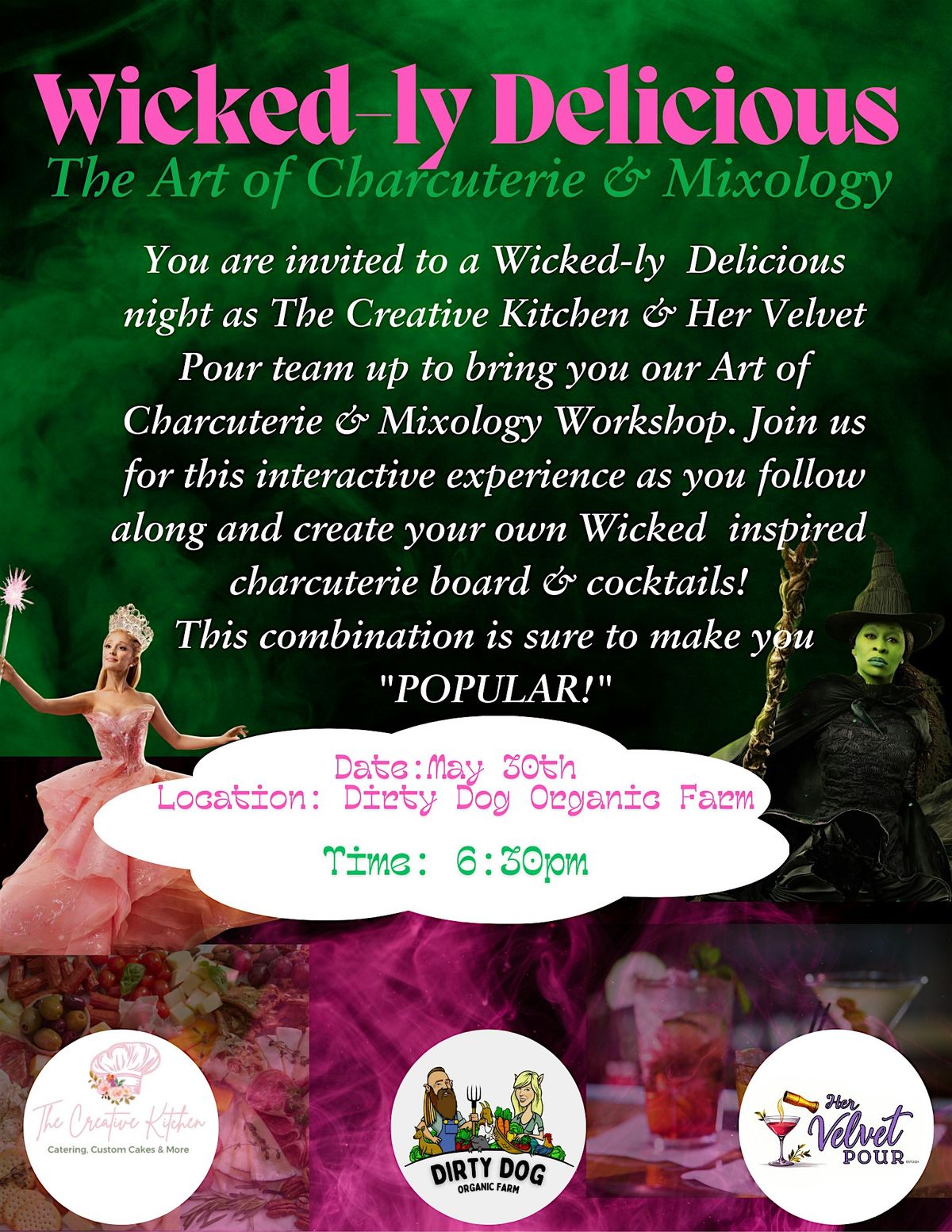 Wicked-ly Delicious Charcuterie & Mixology Workshop at Dirty Dog Farms, 30 May | Event in Leesburg | AllEvents
