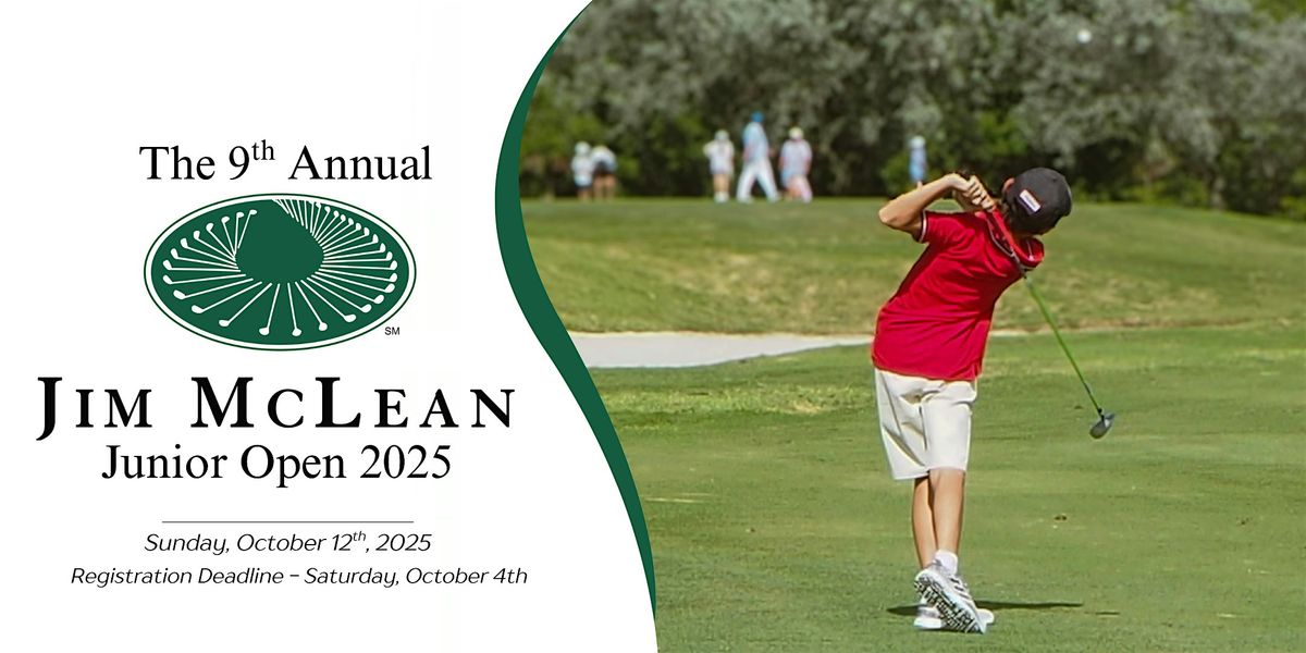 9th Annual Jim McLean Junior Open, 12 October | Event in Miami Beach | AllEvents