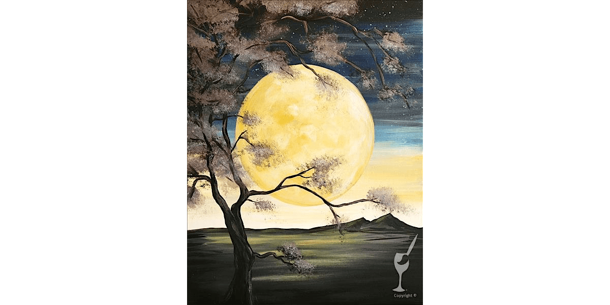 Moon Over the Plains - Paint and Sip in San Antonio | Classpop!™, 25 October | Event in San Antonio | AllEvents