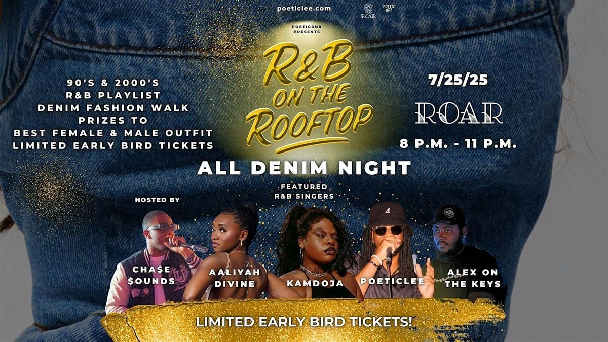 R&B on the Rooftop, 25 July | Event in Winston-Salem | AllEvents