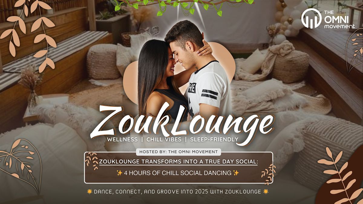ZoukLounge: Oakland's Monthly Chill Zouk Day Social, 4 May | Event in Oakland | AllEvents