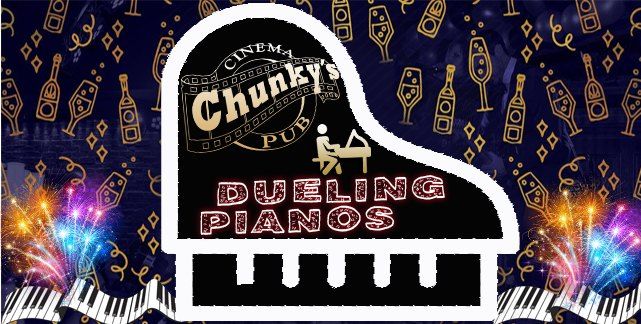NEW YEARS EVE DUELING PIANOS SPECIAL!, Chunky&#039;s Cinema Pub Manchester, December 31 to January 1