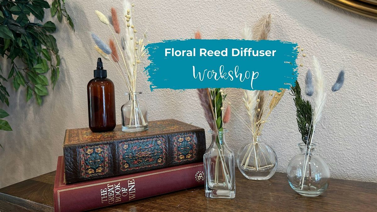 Floral Reed Diffuser Class | Art & Wine Bar Workshops, 14 September | Event in Colorado Springs | AllEvents