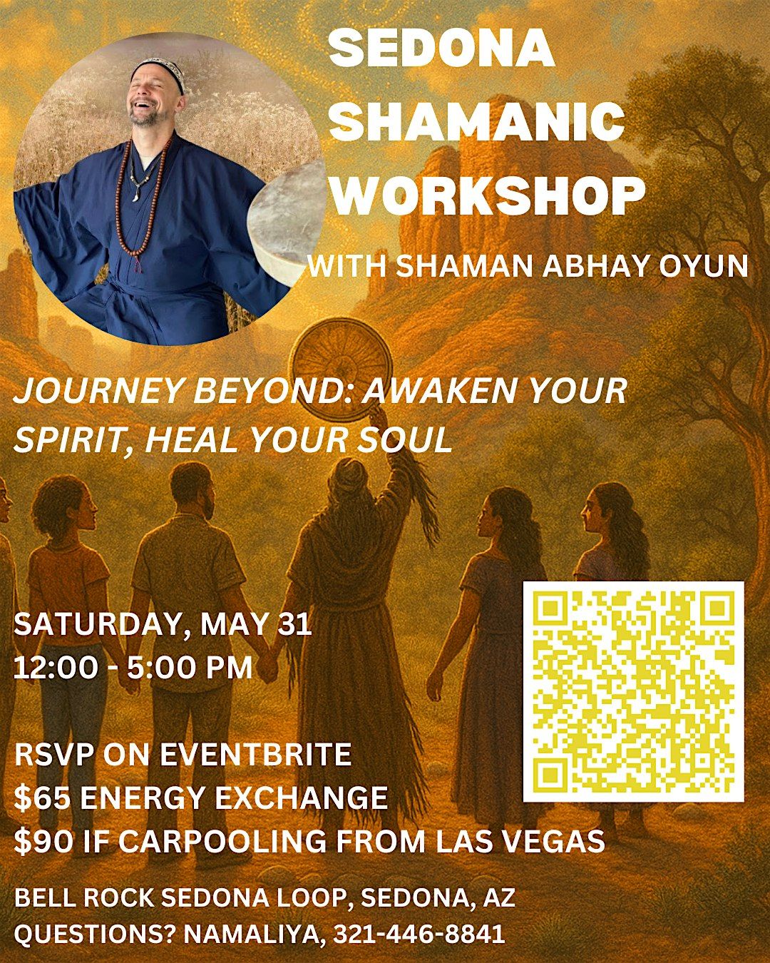 Shamanic Workshop with Master Abhay Oyun, 31 May | Event in Sedona | AllEvents