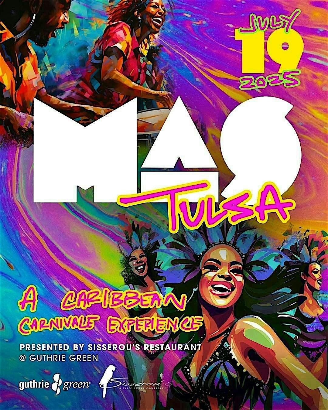 MAS TULSA: A Caribbean Carnivale Experience, 19 July | Event in Tulsa | AllEvents
