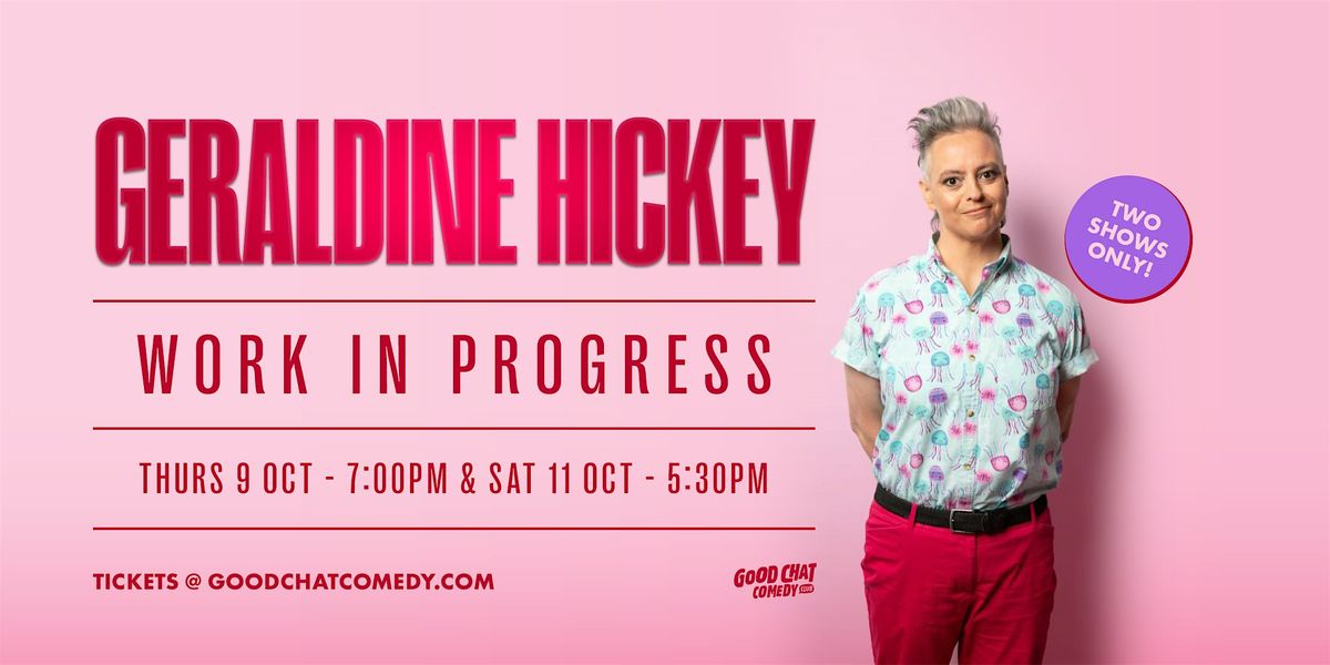 Geraldine Hickey | Work in Progress, 9 October | Event in Petrie Terrace | AllEvents