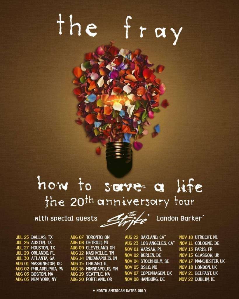 The Fray Hamburg Tickets, 8 November | Event in Hamburg | AllEvents
