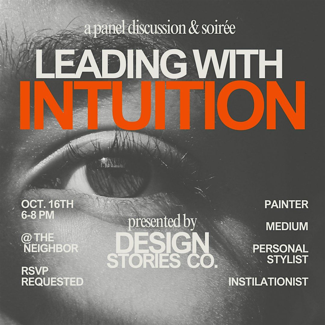Leading with Intuition presented by Design Stories Co., 16 October | Event in Fort Collins | AllEvents