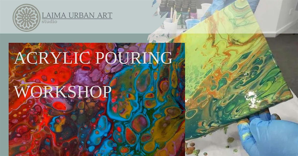 ACRYLIC POURING WORKSHOP, 18 May | Event in Lombard | AllEvents