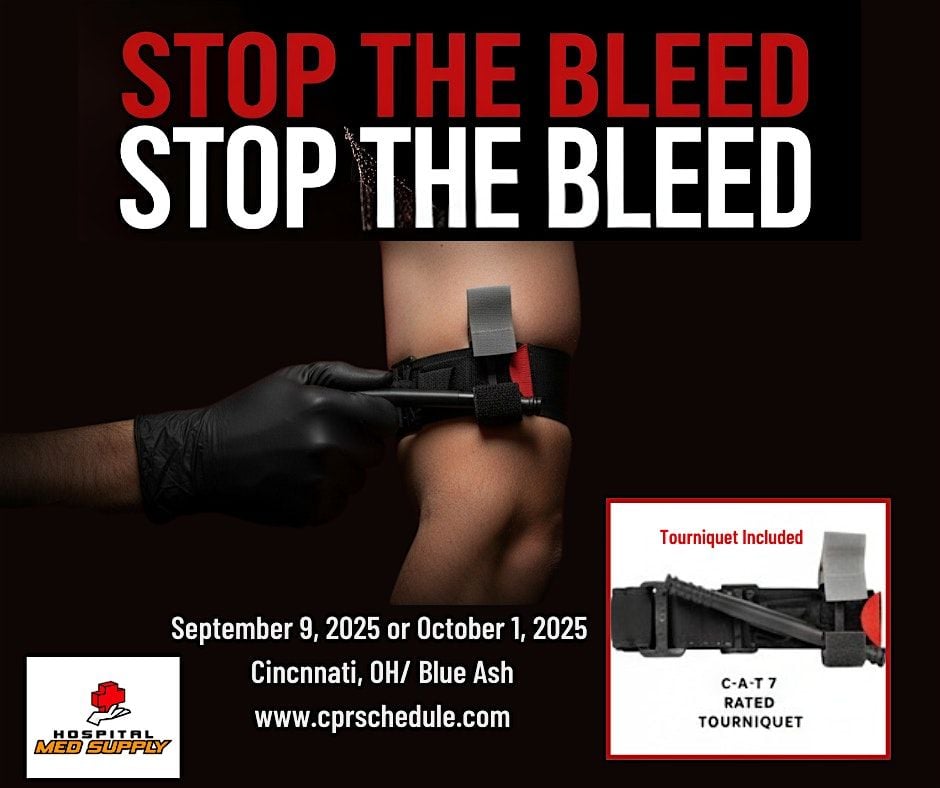 STOP THE BLEED – Life-Saving Training (Cincinnati, OH) | Event in Blue Ash | AllEvents