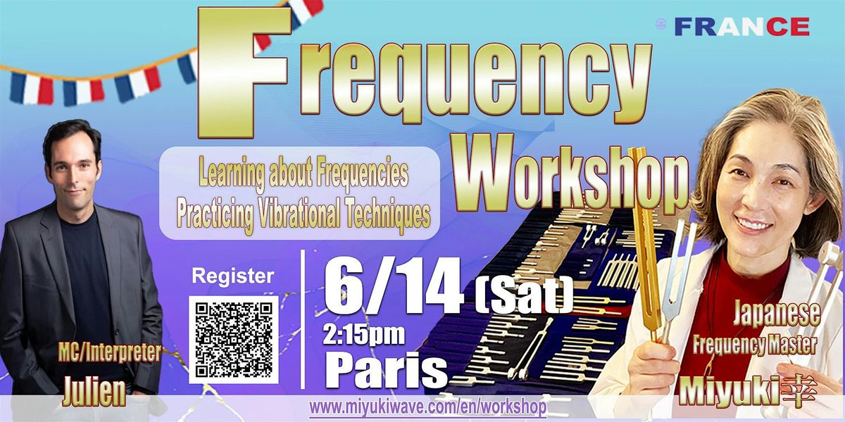 Frequency Workshop in Paris, 14 June | Event in Paris | AllEvents