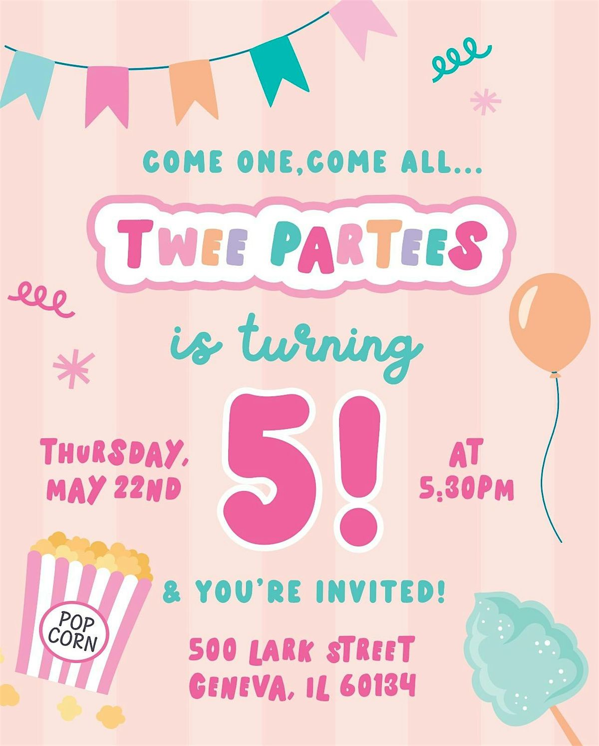 Twee Partees is turning 5!, 22 May | Event in Geneva | AllEvents