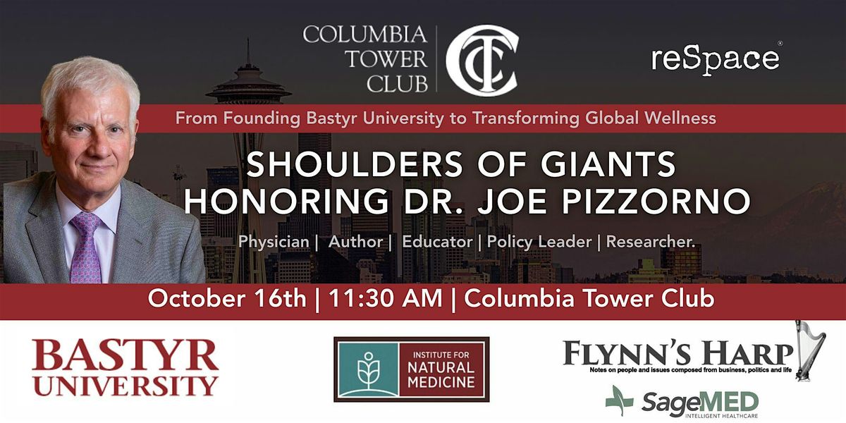 From Founding Bastyr University to Transforming Global Wellness, 16 October | Event in Seattle | AllEvents