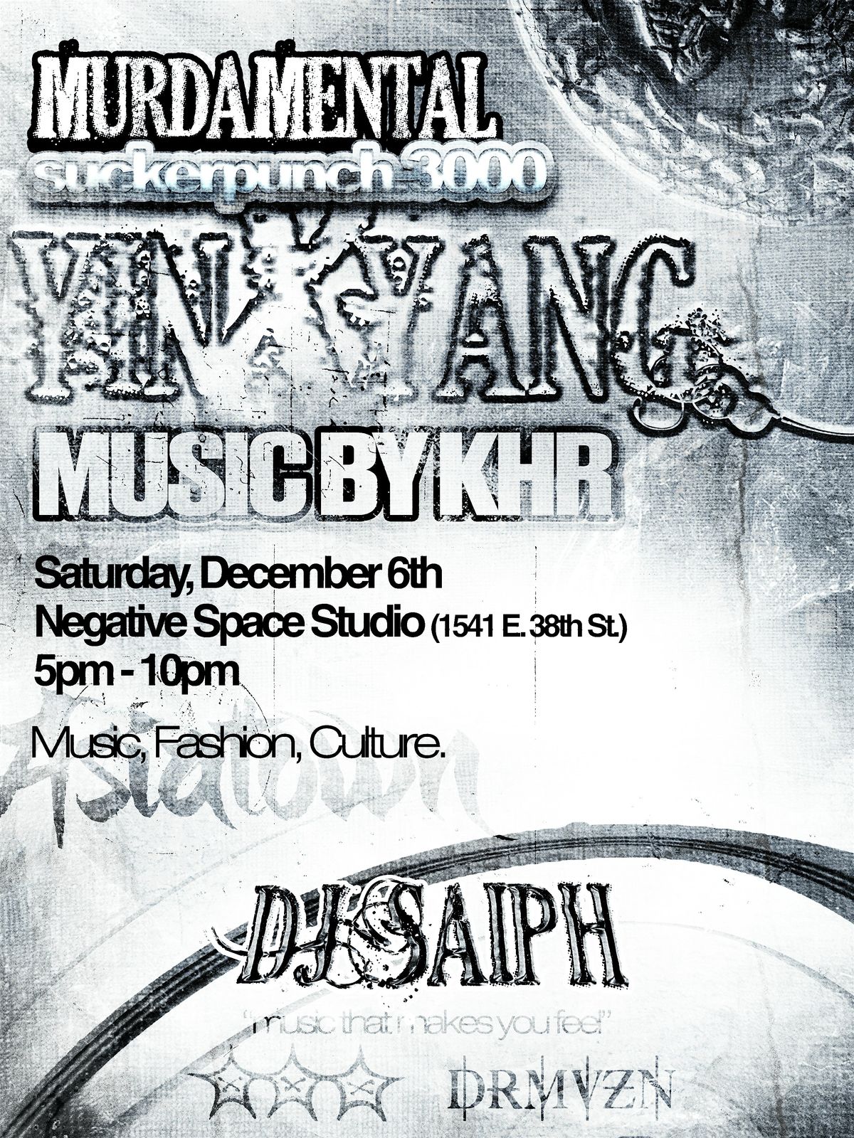 Yin and Yang, 6 December | Event in Cleveland | AllEvents