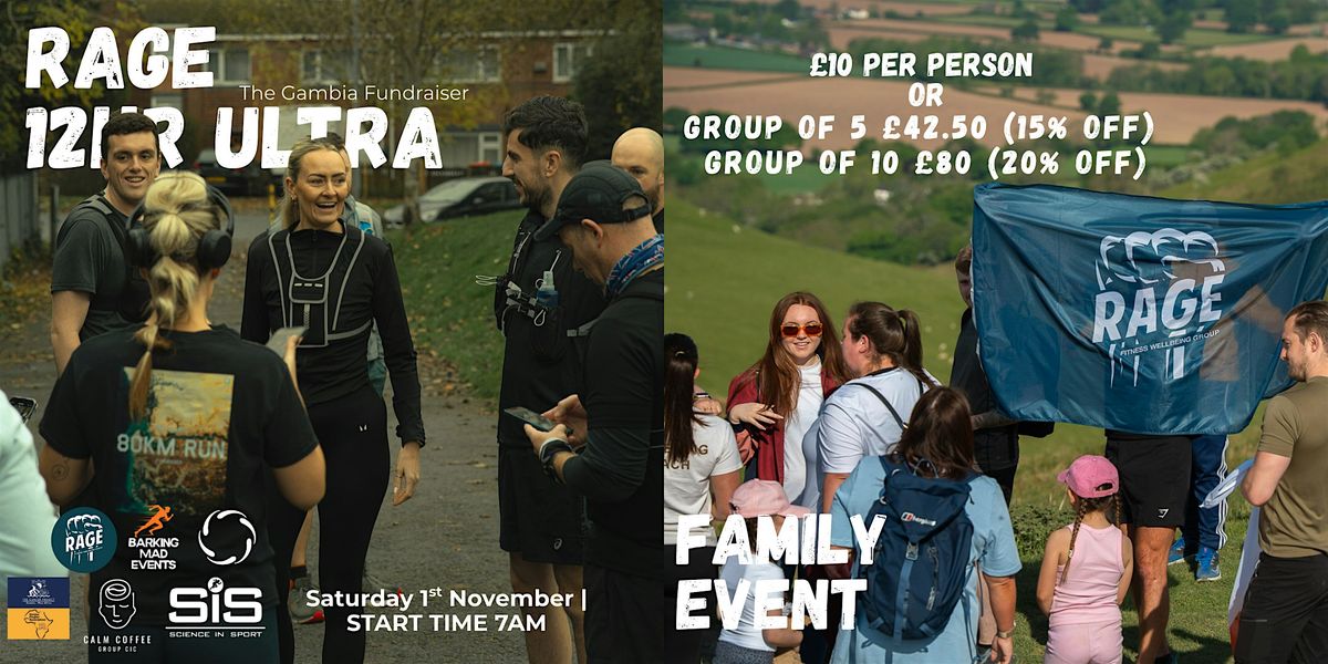 RAGE 12HR ULTRA, Rage Fitness Wellbeing Group, Blacon, 1 November 2025 ...