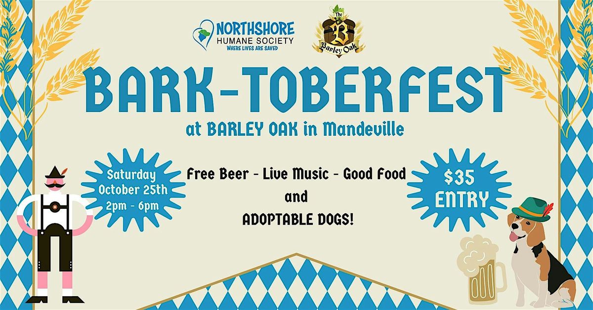 Bark-tober Fest, 25 October | Event in Mandeville | AllEvents