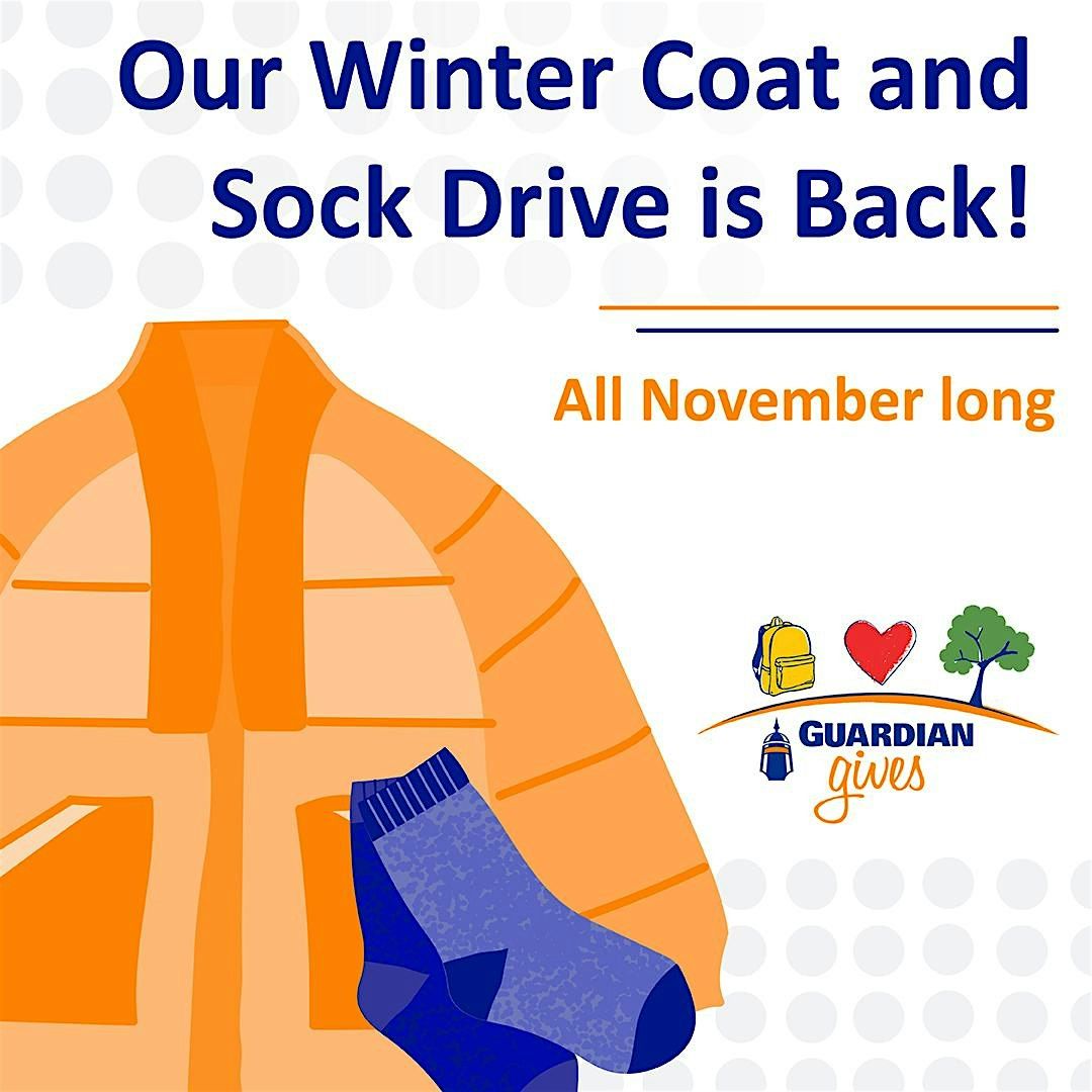 Guardian Storage 2025 Coat and Sock Drive, 1 November | Event in Allentown | AllEvents
