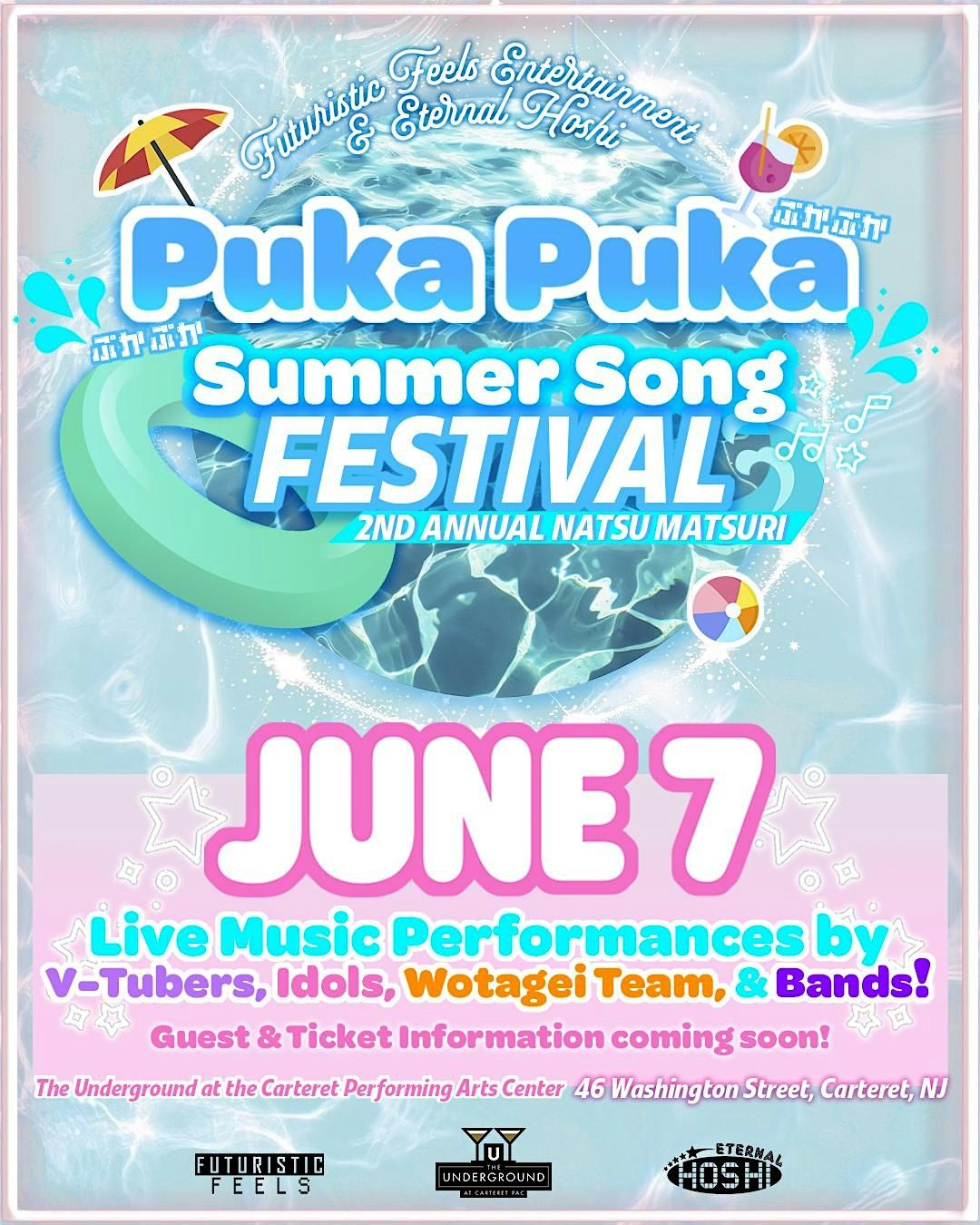 Puka Puka Summer Song Festival: 2nd Annual Natsu Matsuri, 7 June | Event in Carteret | AllEvents