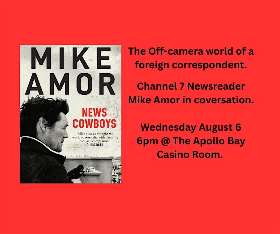 An Evening With Channel 7 Newsreader Mike Amor., 6 August | Event in Apollo Bay | AllEvents