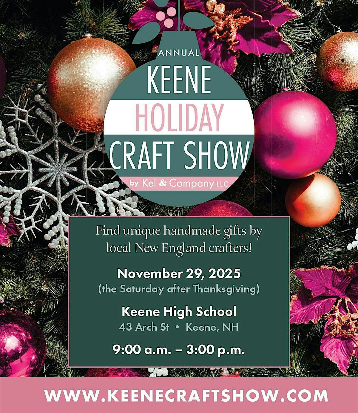 Annual Keene Holiday Craft Show | Event in Keene | AllEvents