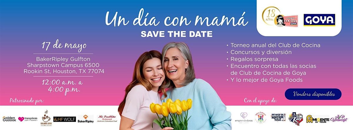 Un Día con mamá: torneo de cocina y tarde de diversion, 17 May | Event in Houston | AllEvents
