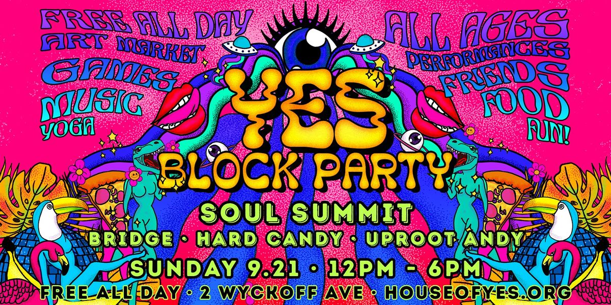 YES! Block Party **Free All Day**, 21 September | Event in Brooklyn | AllEvents