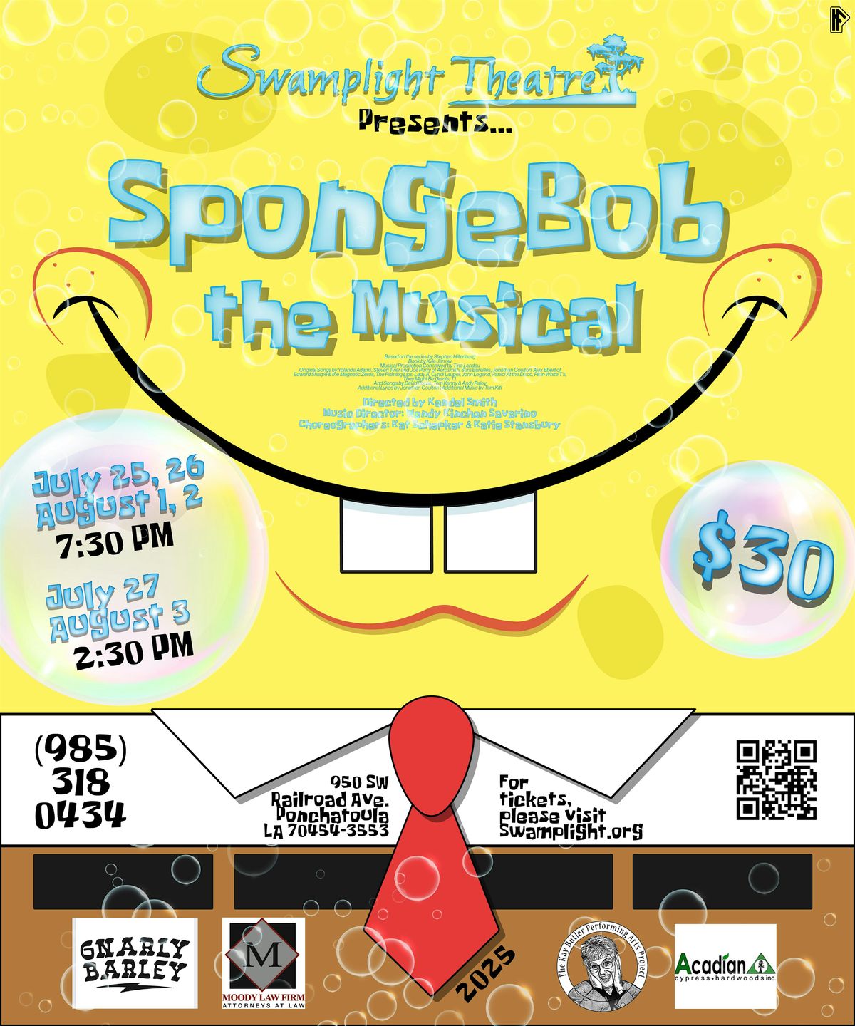 SpongeBob the Musical, 25 July | Event in Ponchatoula | AllEvents