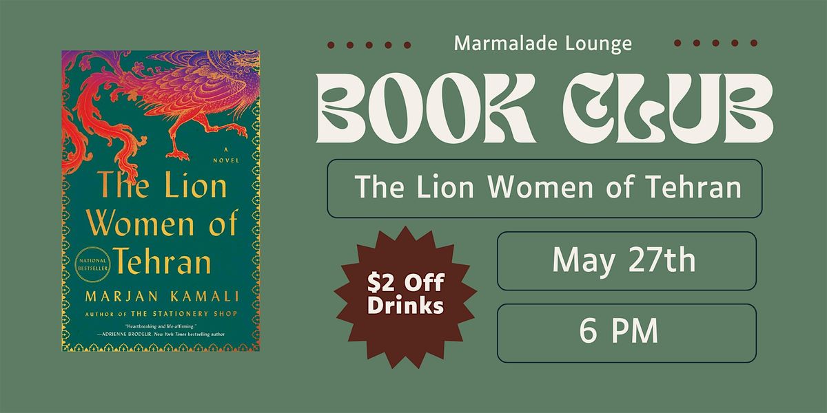 Marmalade Lounge Inaugural Book Club Meet Up, 27 May | Event in Arvada | AllEvents