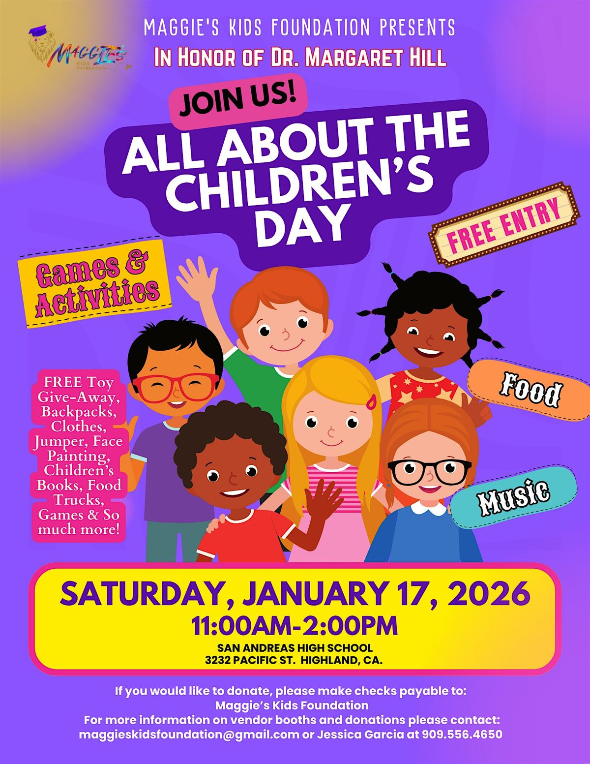“All About the Children’s Day” – A Free Family Event, 17 January | Event in Highland | AllEvents