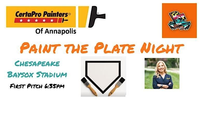 CertaPro Painters of Annapolis Paint the Plate Night, 6 September | Event in Bowie | AllEvents