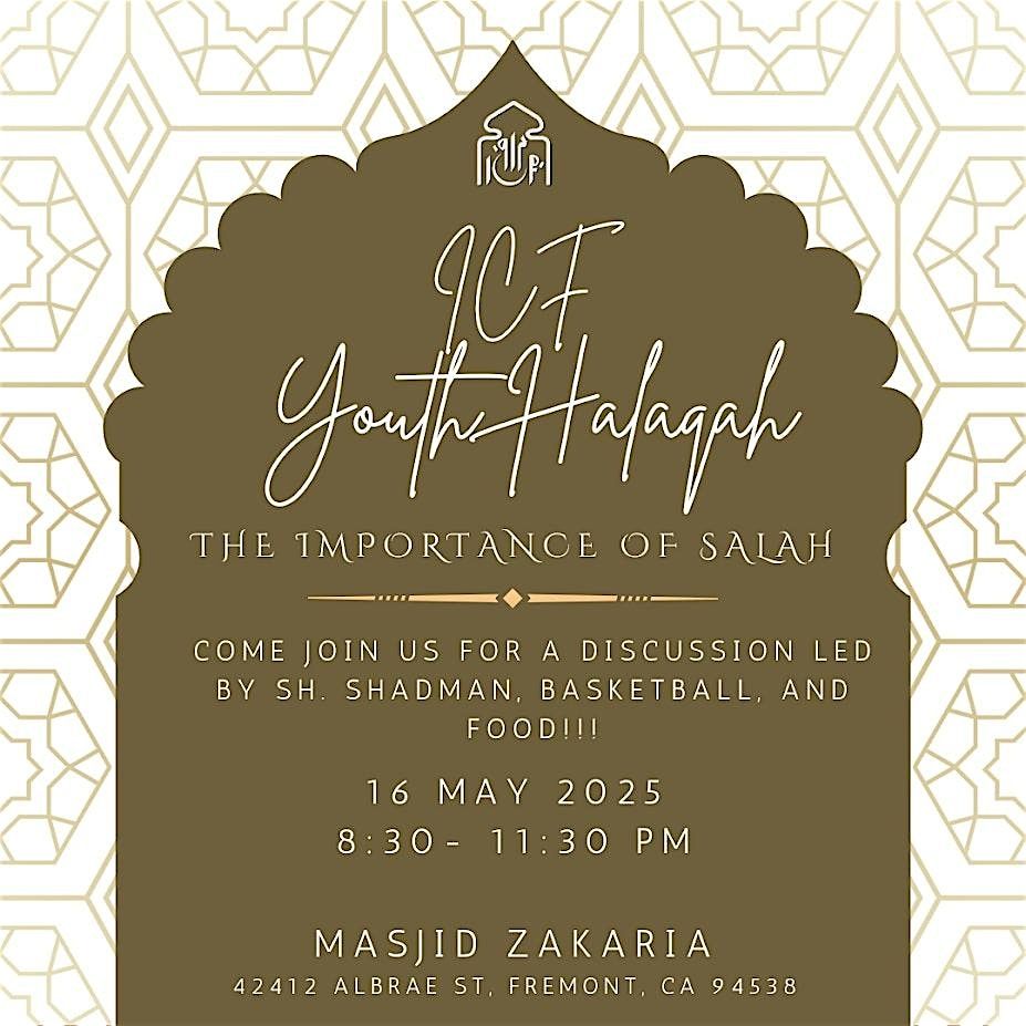 ICF Youth Brother's Halaqah | Event in Fremont | AllEvents