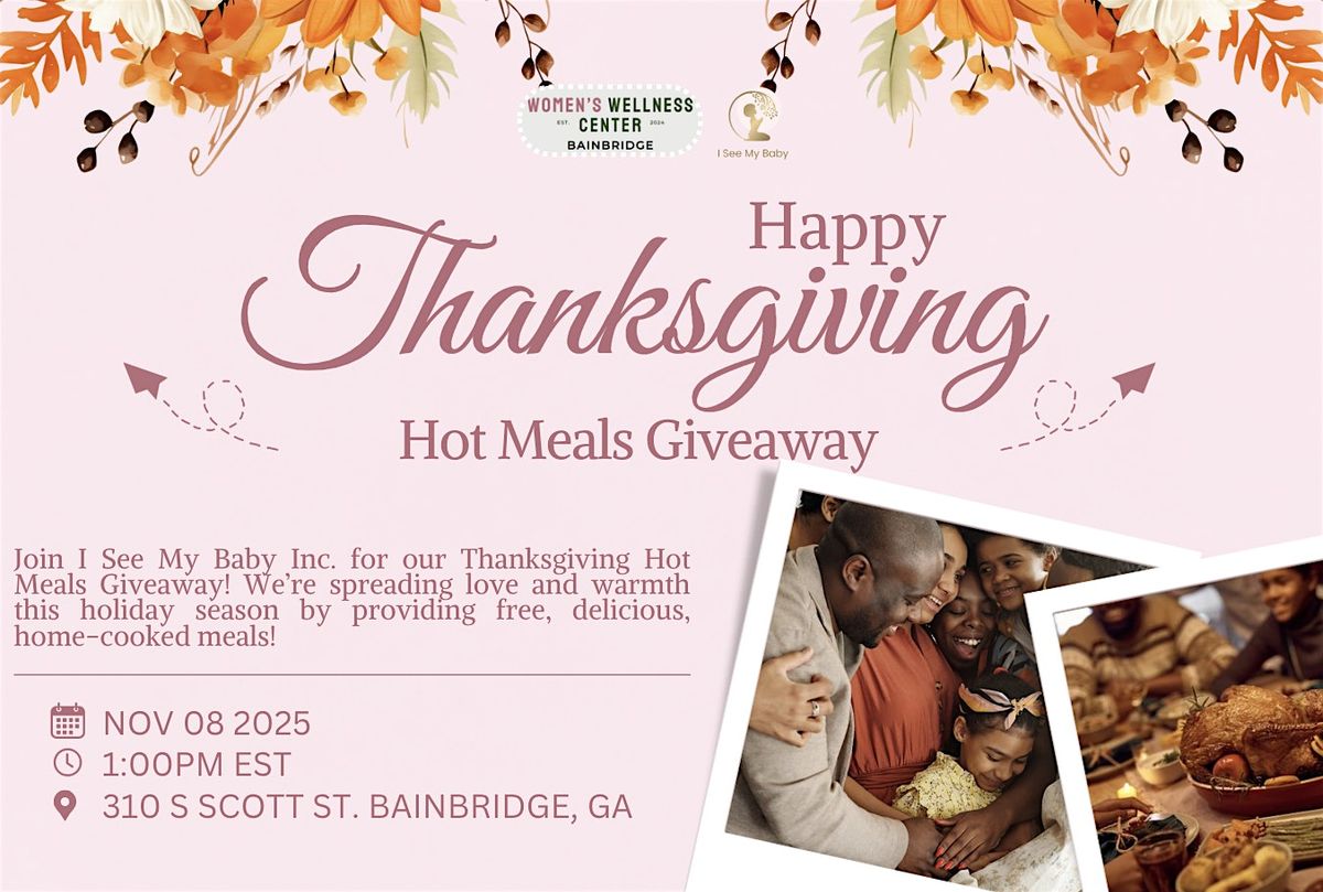 Thanksgiving Hot Meals Giveaway, 8 November | Event in Bainbridge | AllEvents